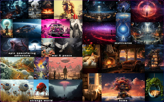 Ariadne Designs AI x AI Art Community - September 2023 Tourney Champs